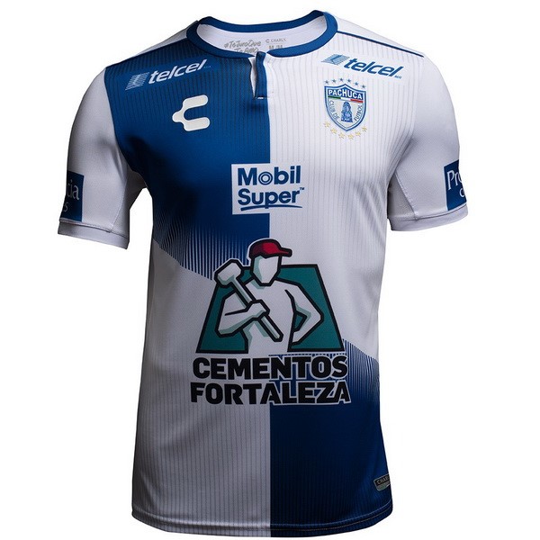 Camiseta Pachuca Primera equipo 2018-19 Azul Blanco